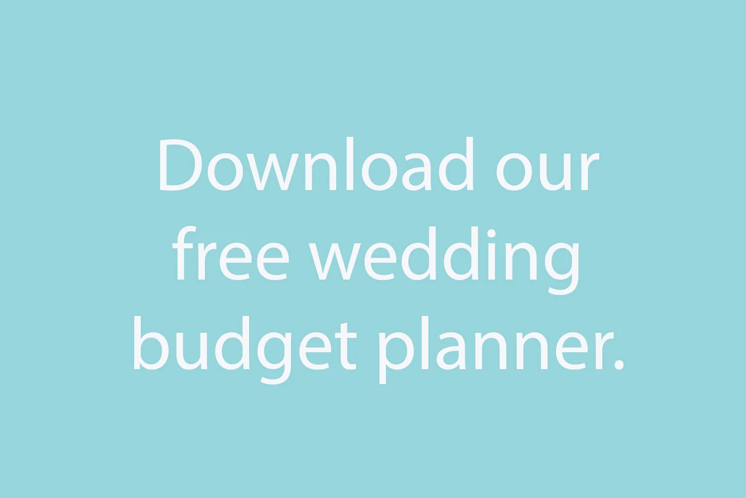 Plan Your Perfect Day: Download Our Free Wedding Budget Planner Now