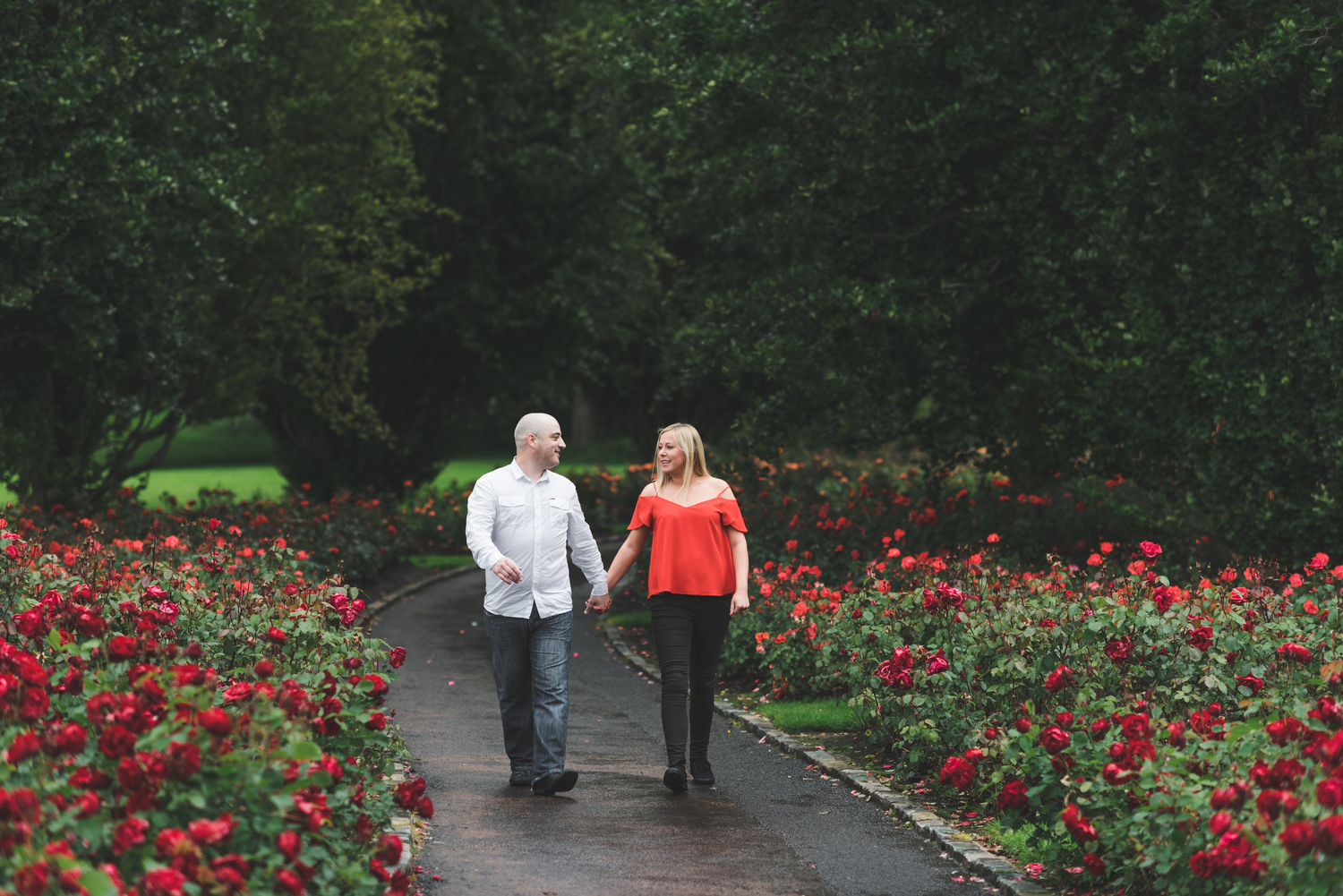 Northern Ireland Engagement Photography - Sir Thomas and Lady Dixon Park Belfast