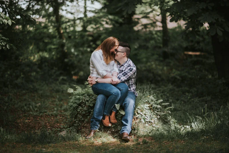 N.I Engagement Session | Antrim Castle Gardens | Deborah &amp; Kyle