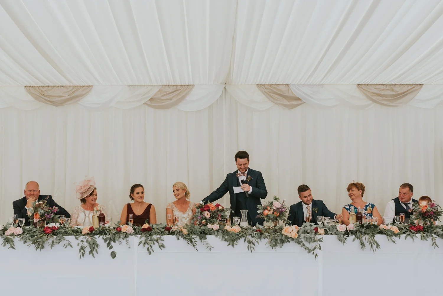 The speeches.