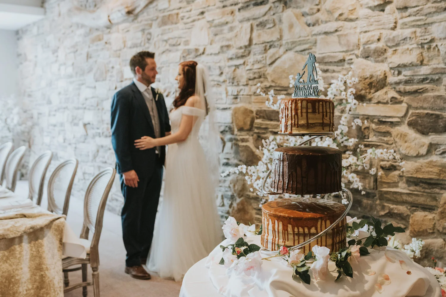 Clandeboye Lodge Wedding cake