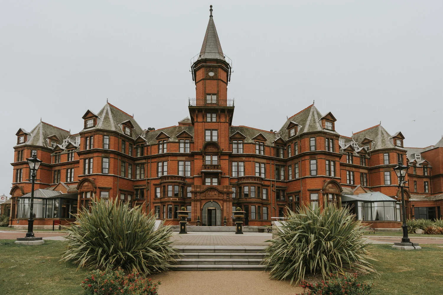 Slieve Donard Resort and Spa in Newcastle, County Down, on a wedding day