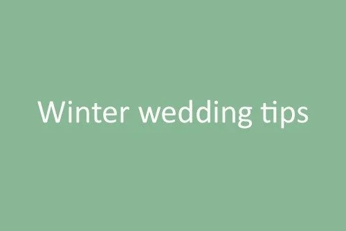 Essential Winter Wedding Tips for a Magical Celebration