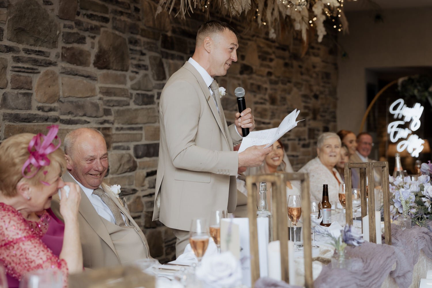 Clandeboye Lodge Blackwood Suite wedding 43