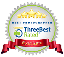 ThreeBestRated Best Photographer excellence badge