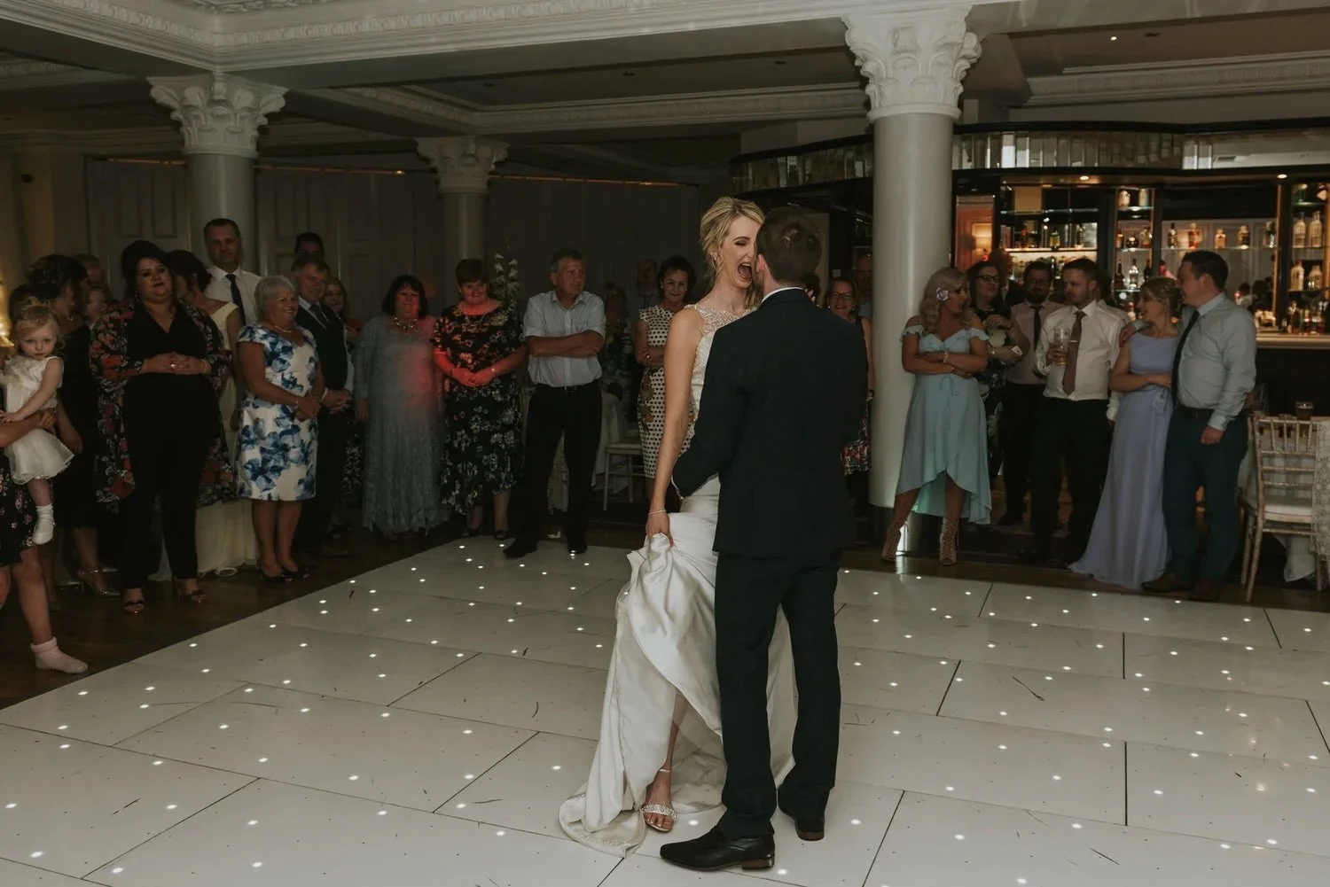 Wedding first dance nerves 05