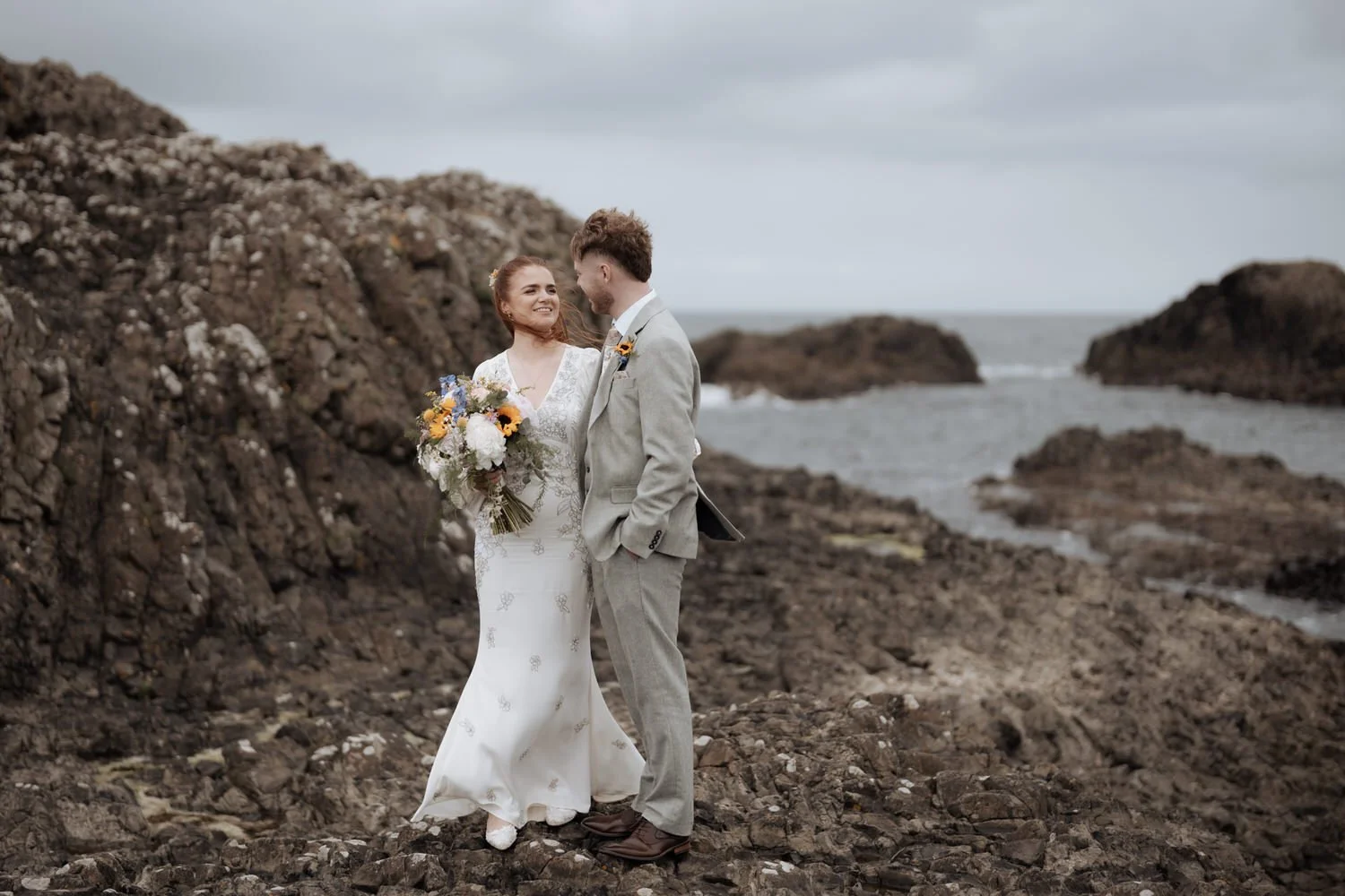 Dunluce Castle wedding 51
