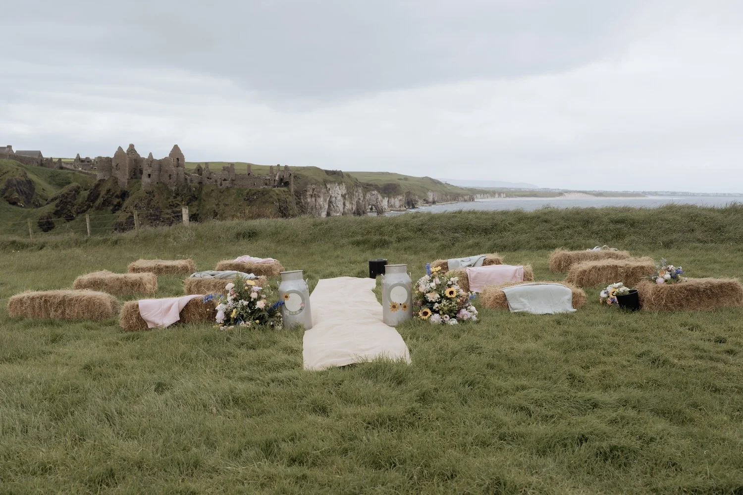 Dunluce Castle wedding 12
