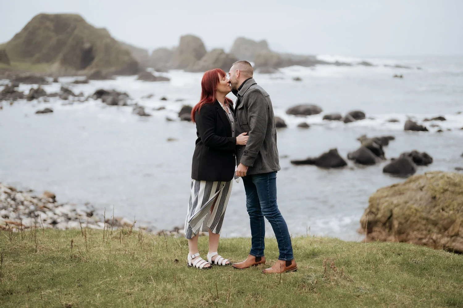 Wedding Proposal at Ballintoy Harbour 05