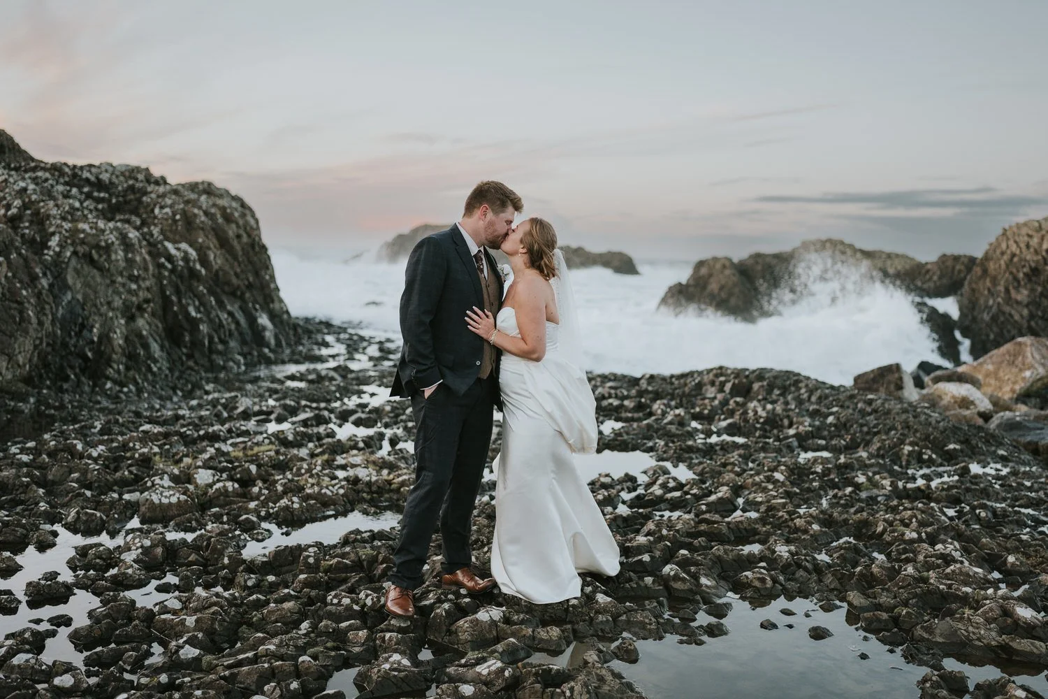 Romantic Elopement at Dunluce Castle 66
