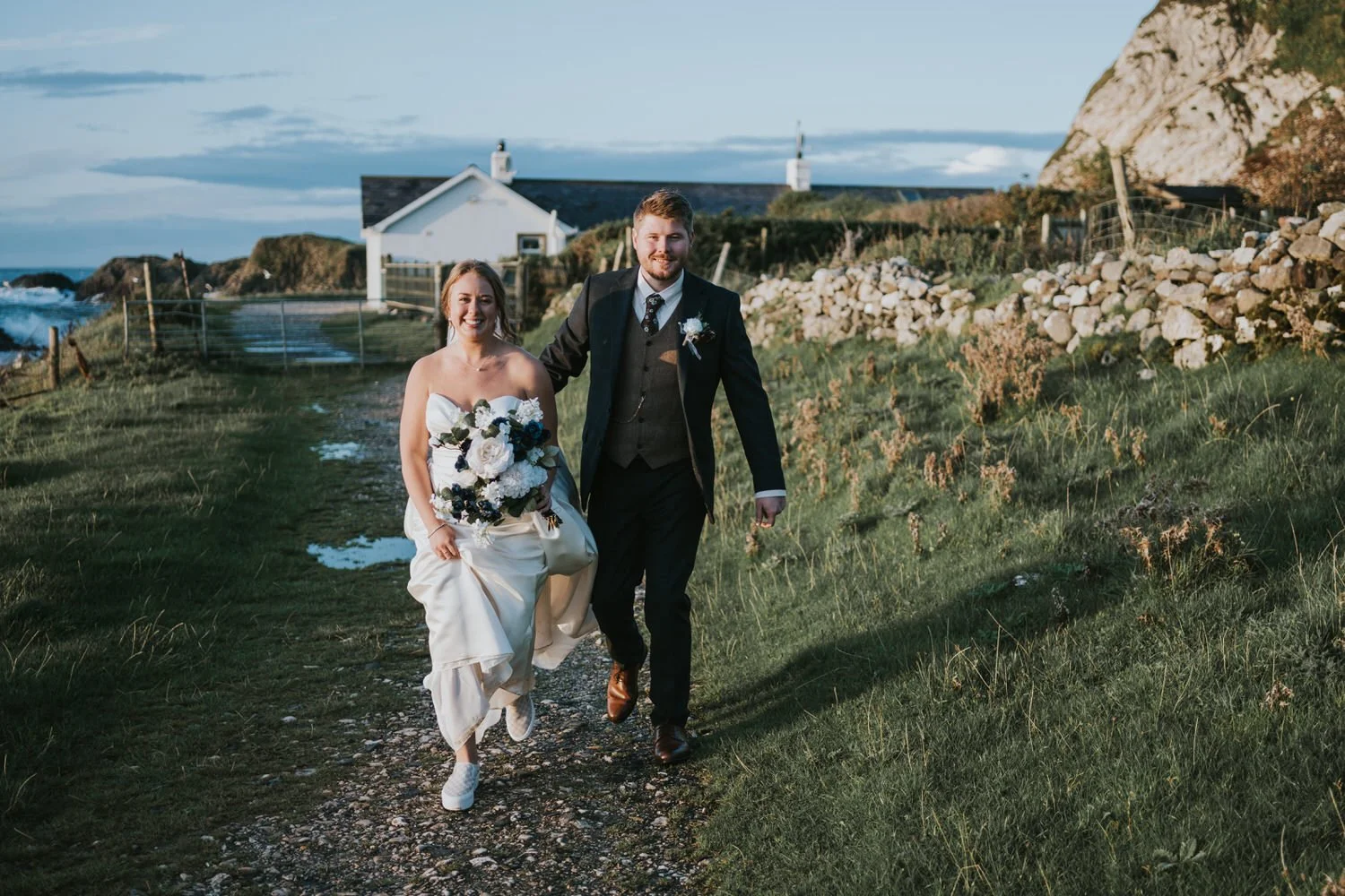 Romantic Elopement at Dunluce Castle 55