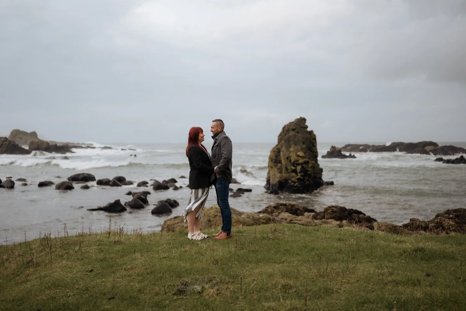 Wedding Proposal at Ballintoy Harbour 01