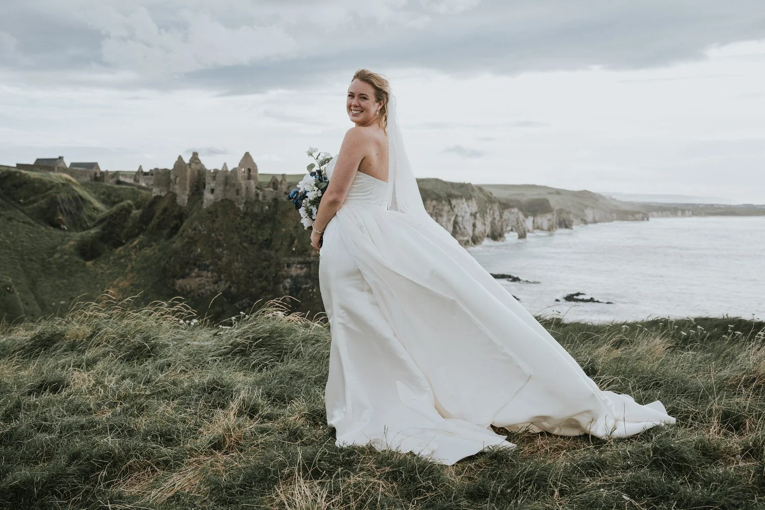 Romantic Elopement at Dunluce Castle 42