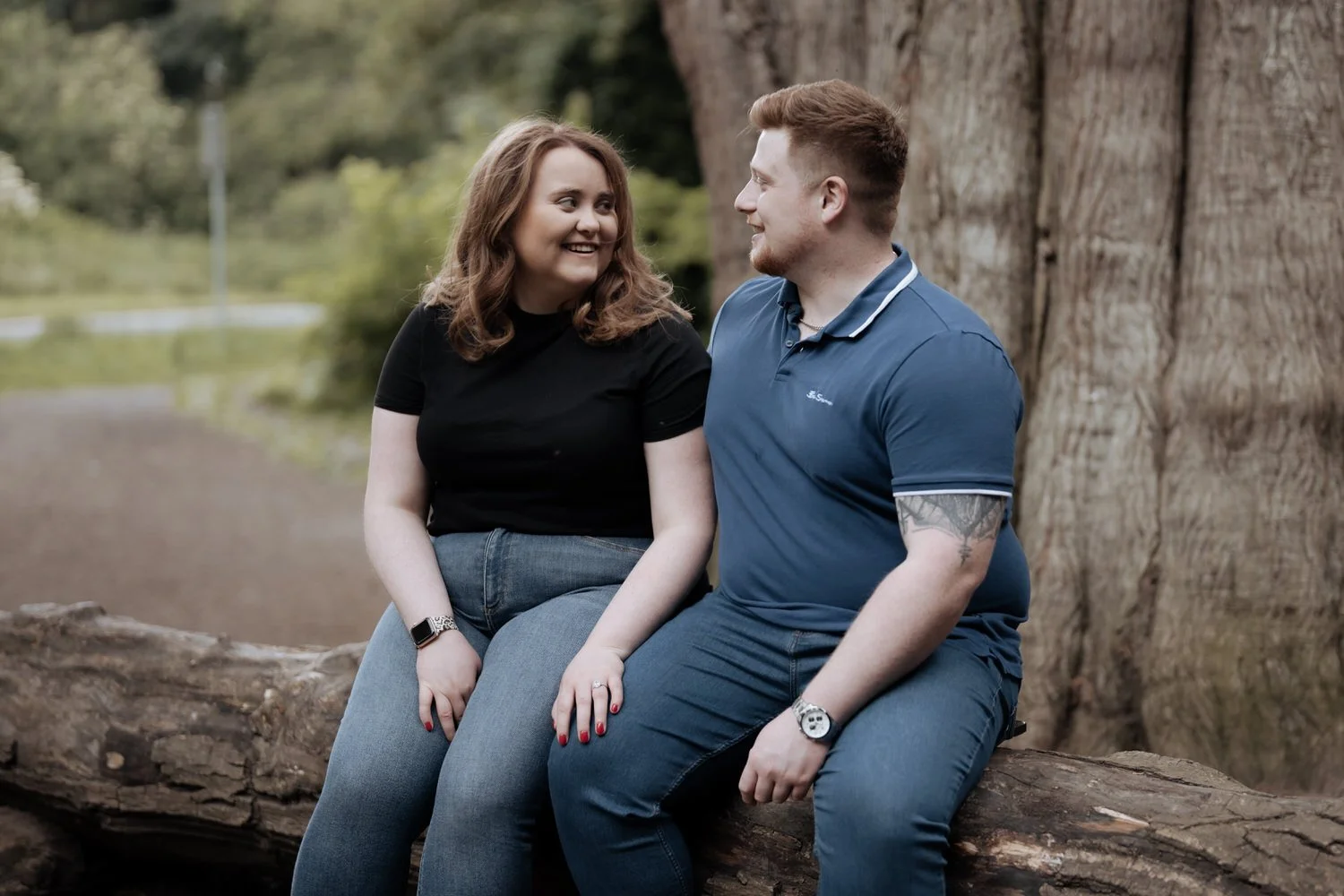Crawfordsburn Country Park engagement photography 20