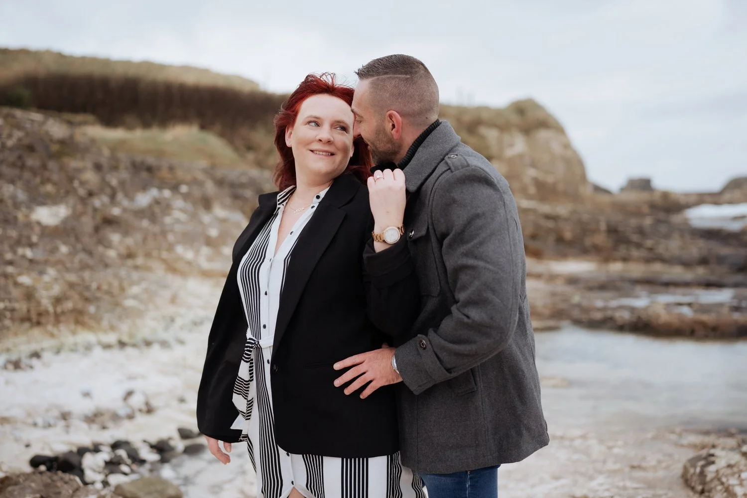 Wedding Proposal at Ballintoy Harbour 23