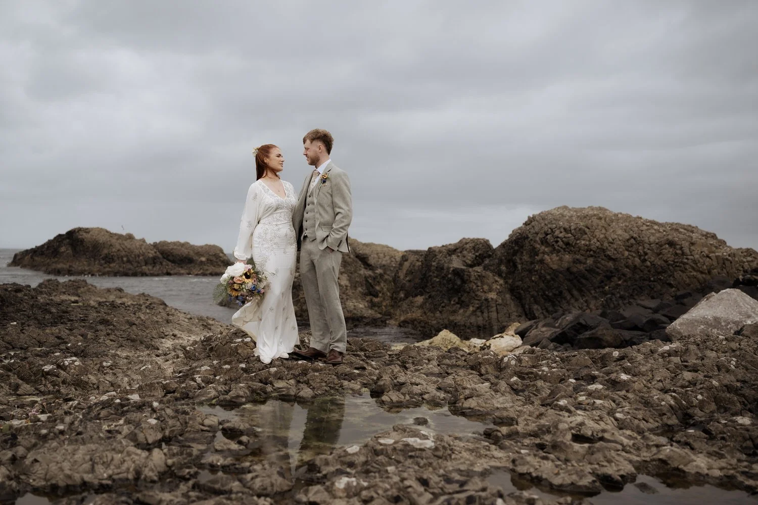 Dunluce Castle wedding 50