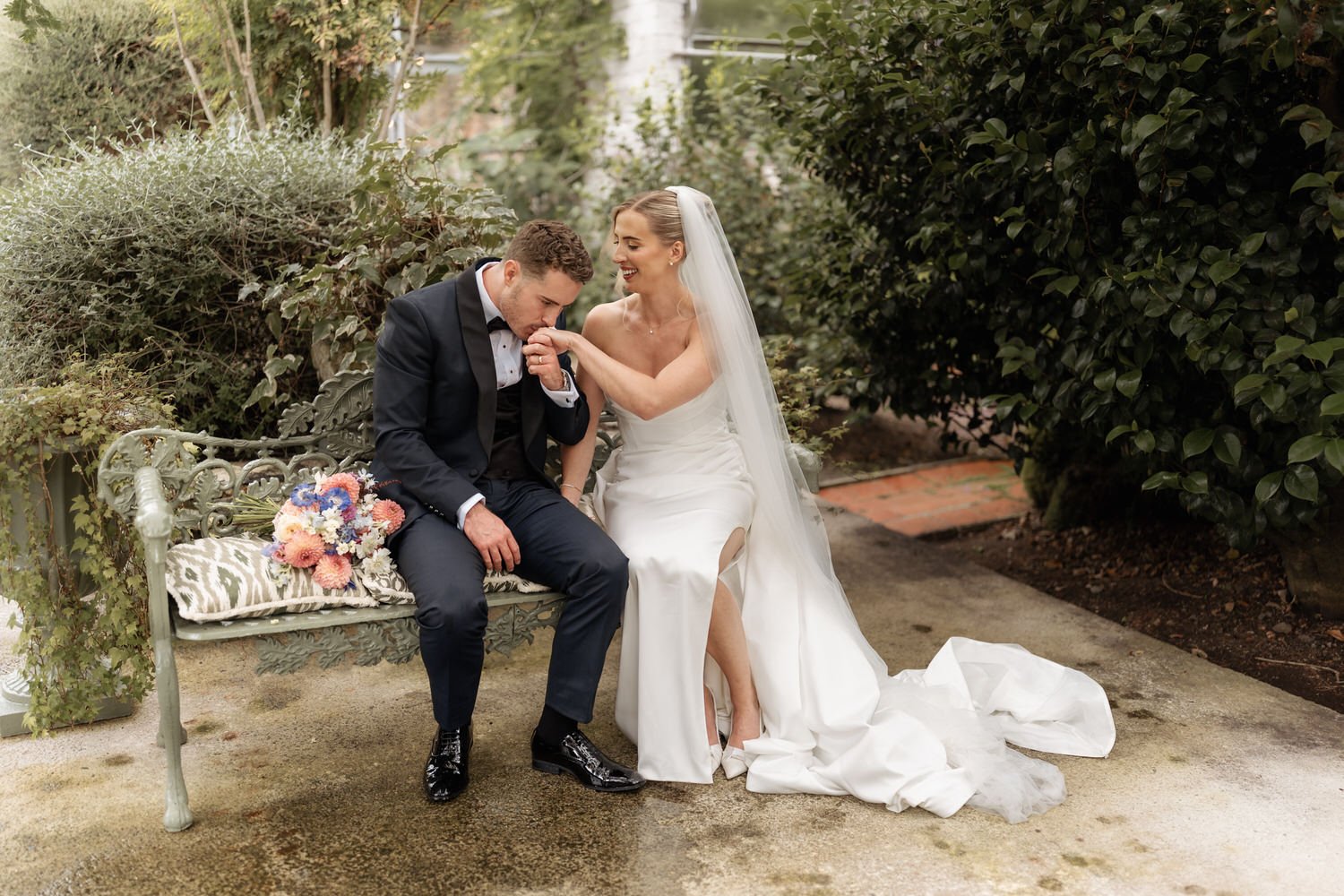 Orangery wedding at Larchfield Estate 36