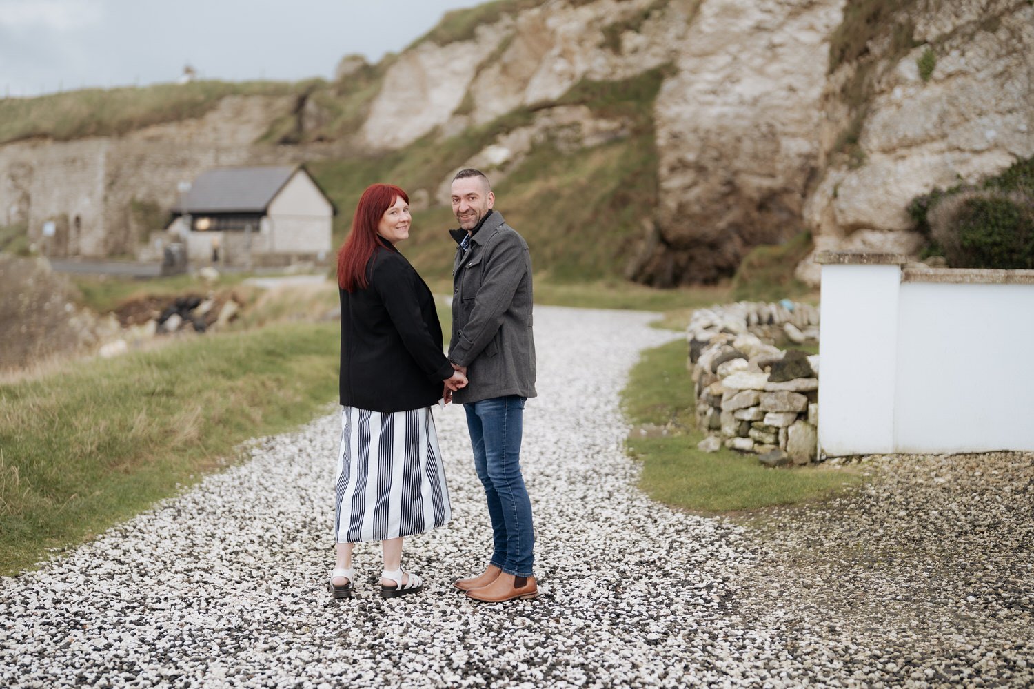 Wedding Proposal at Ballintoy Harbour 09