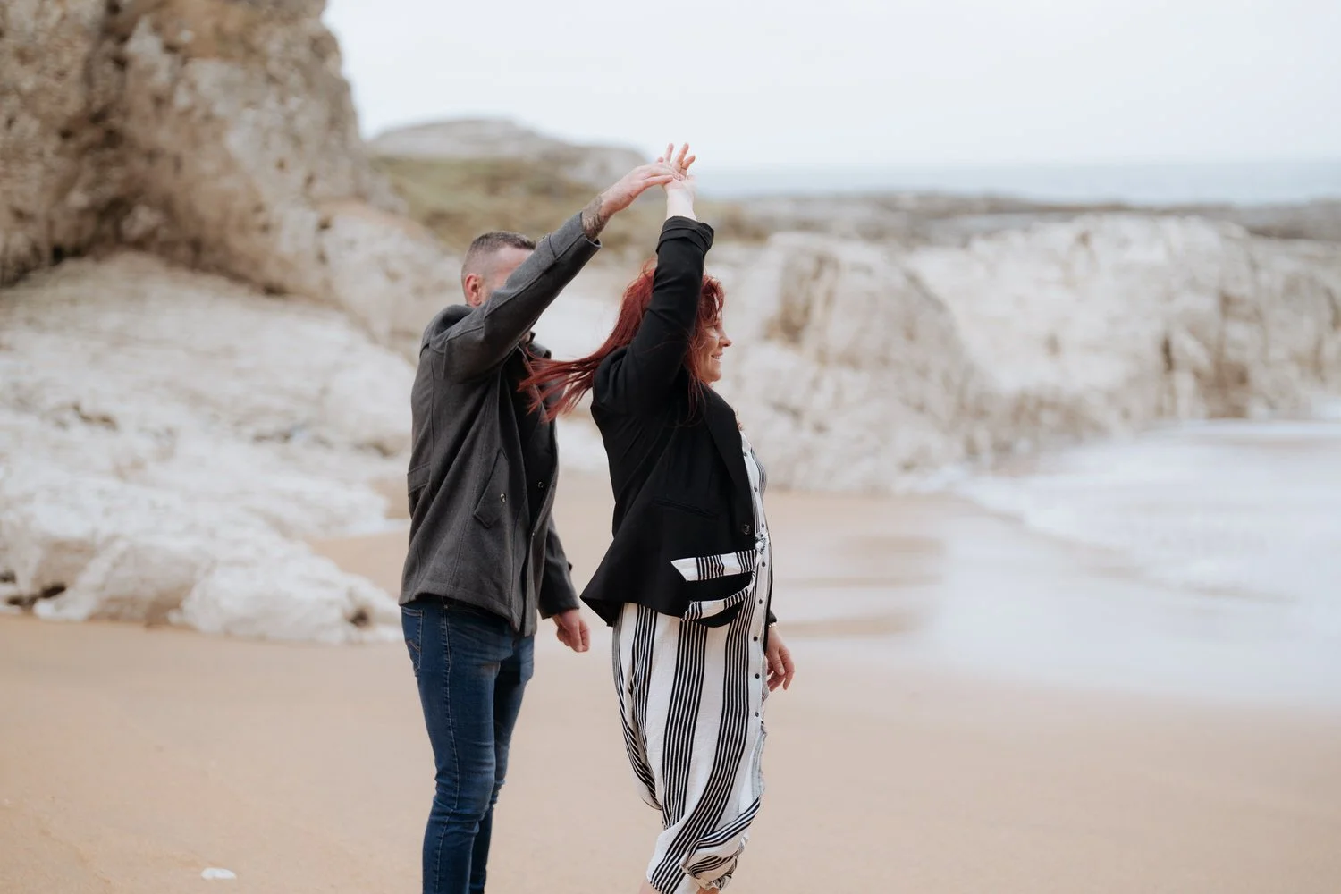 Wedding Proposal at Ballintoy Harbour 21