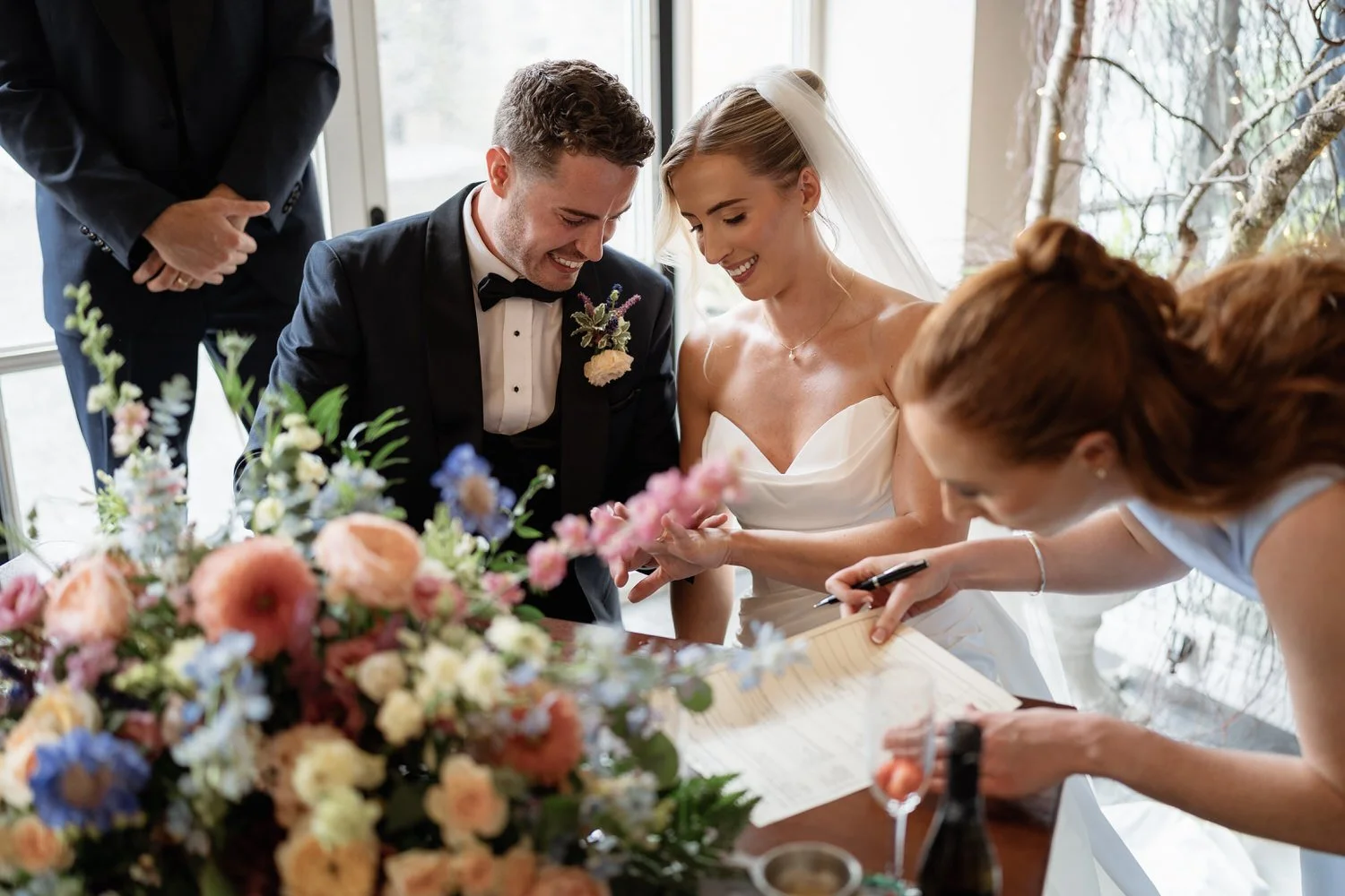 Orangery wedding at Larchfield Estate 28