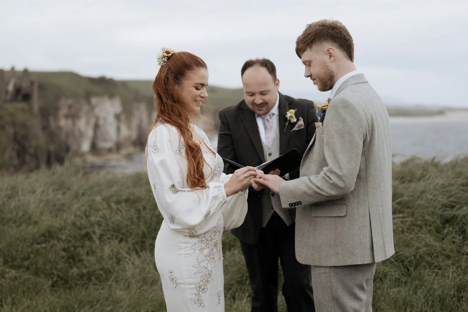 Dunluce Castle wedding 21
