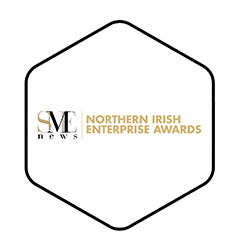 SME News Northern Irish Enterprise Awards badge 2025