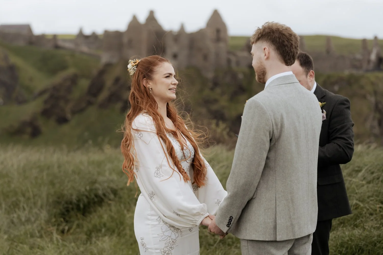 Dunluce Castle wedding 19