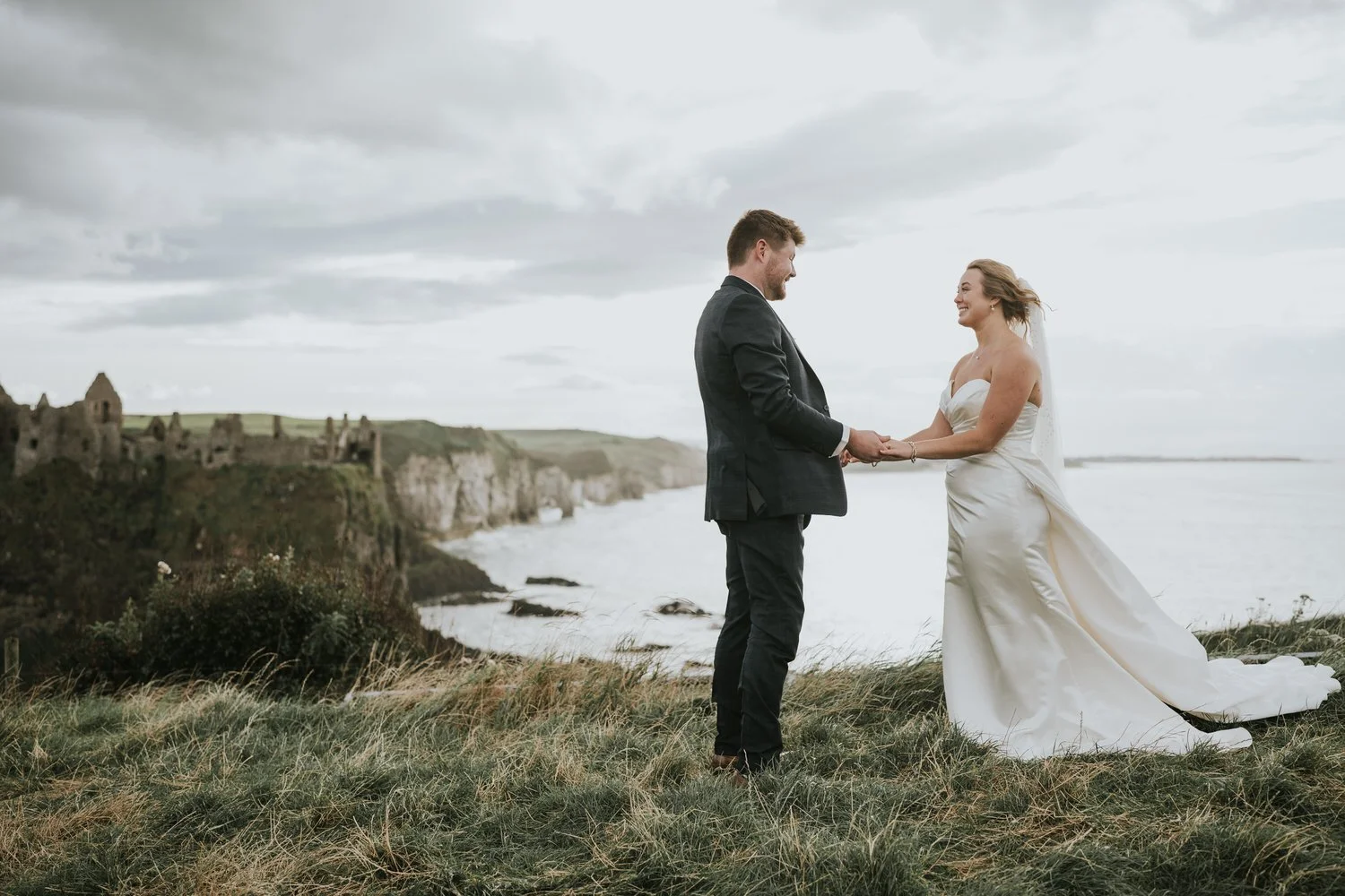 Romantic Elopement at Dunluce Castle 37