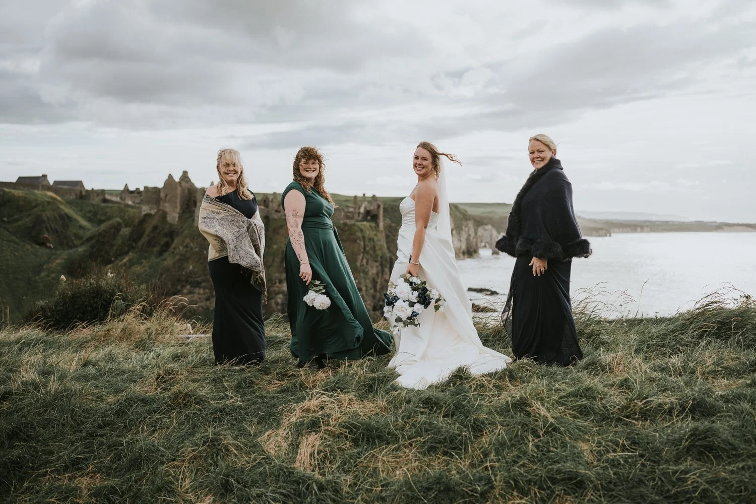 Romantic Elopement at Dunluce Castle 36