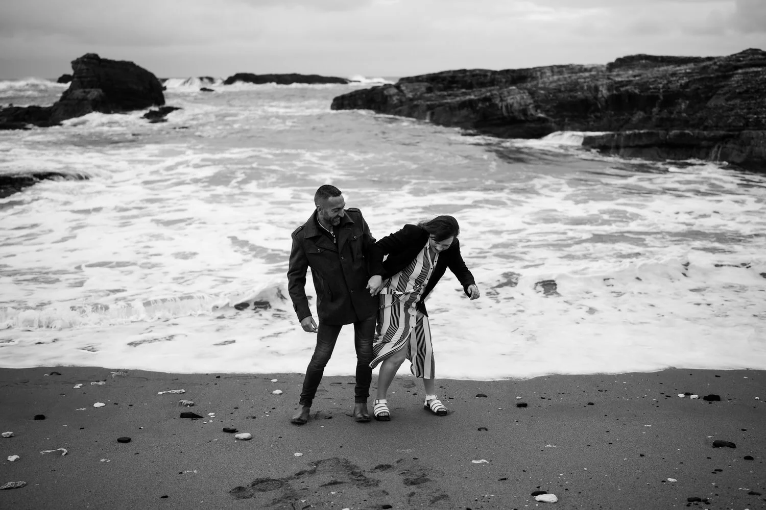 Wedding Proposal at Ballintoy Harbour 19