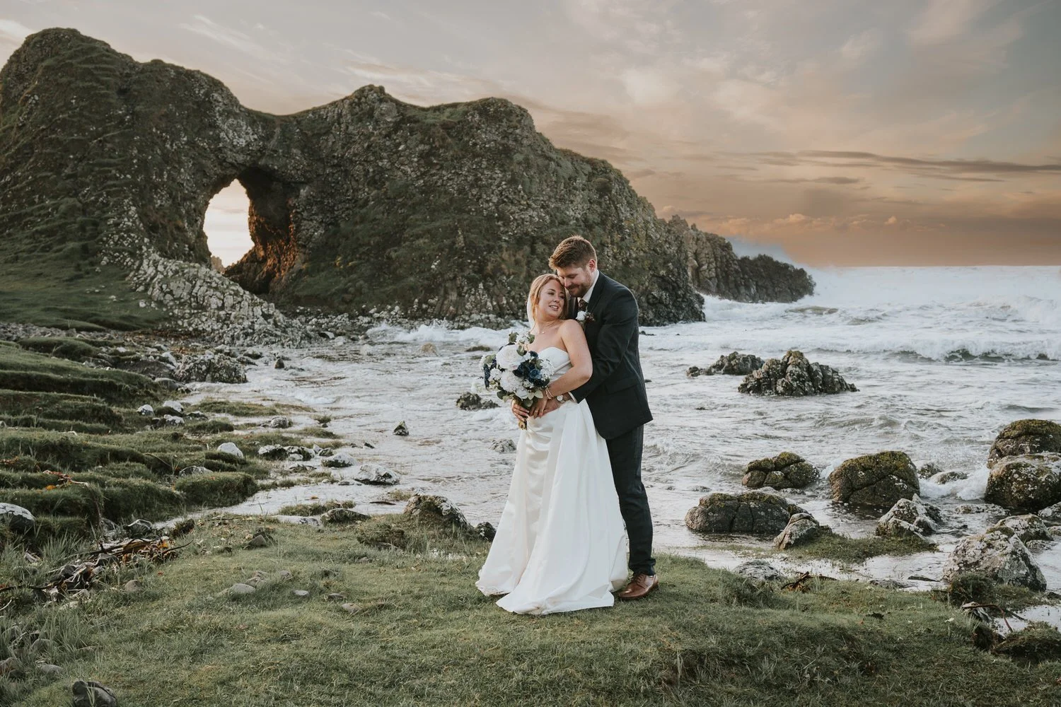 Romantic Elopement at Dunluce Castle 58