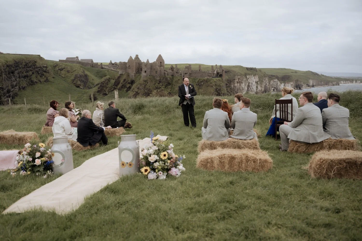 Dunluce Castle wedding 24