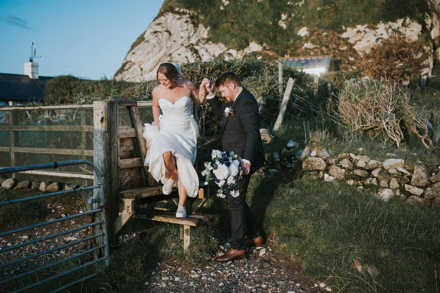 Romantic Elopement at Dunluce Castle 54