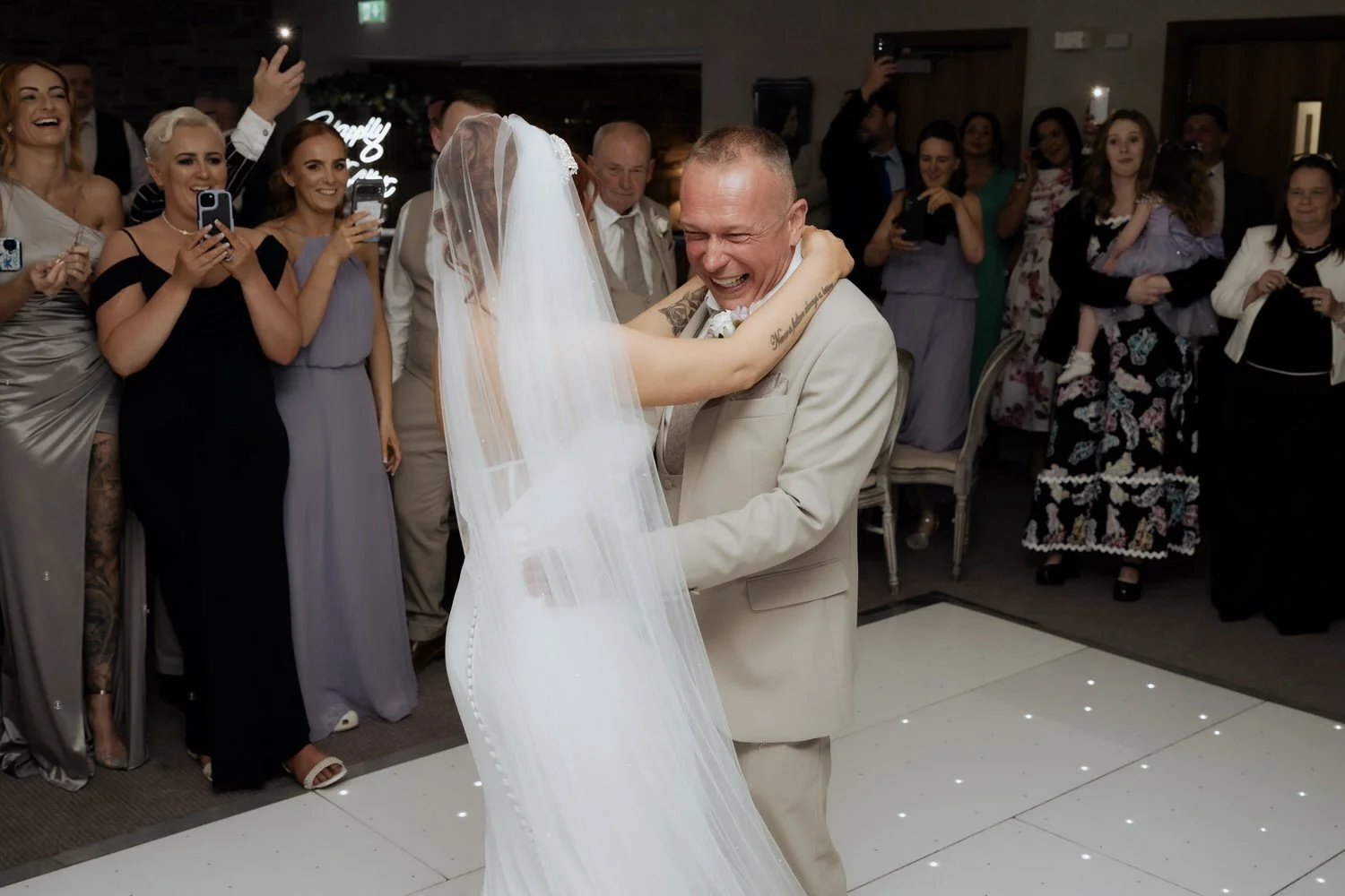 Clandeboye Lodge Blackwood Suite wedding 52