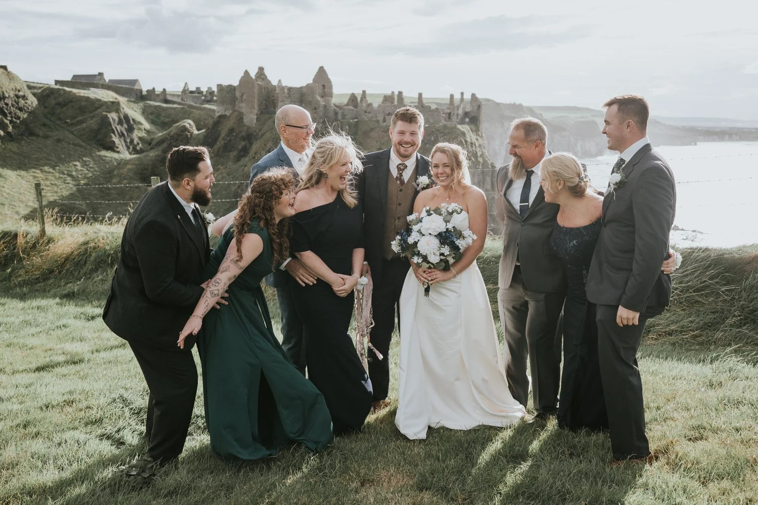 Romantic Elopement at Dunluce Castle 34