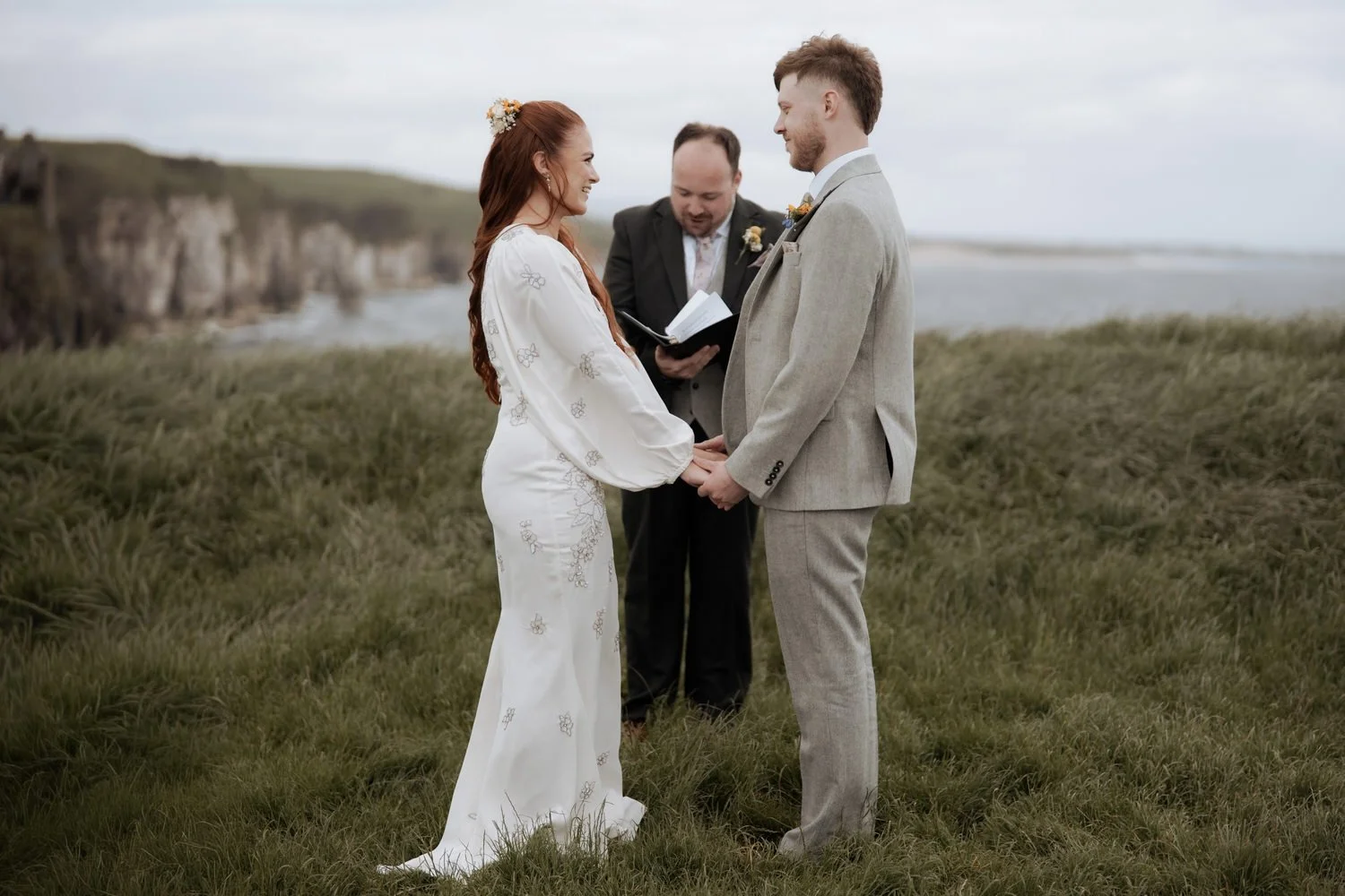 Dunluce Castle wedding 17