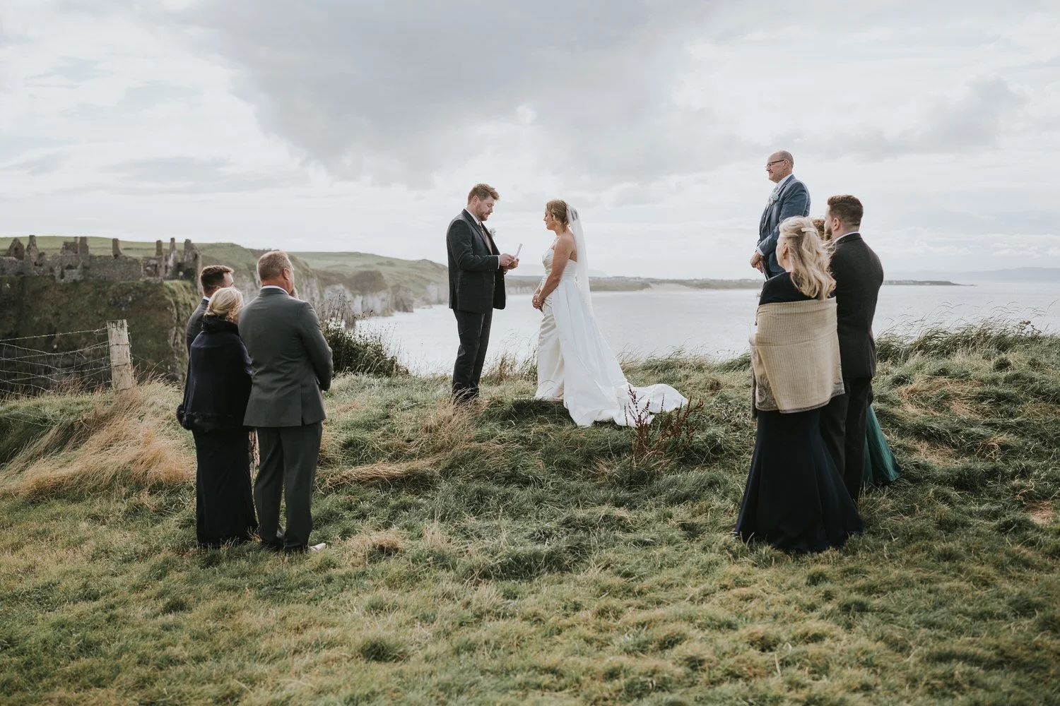 Romantic Elopement at Dunluce Castle 27