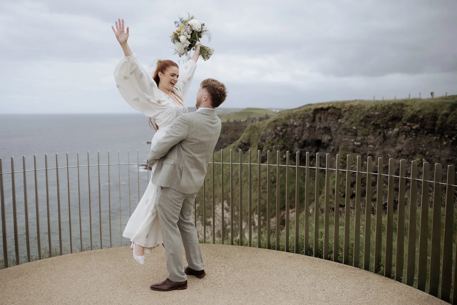 Dunluce Castle wedding 41