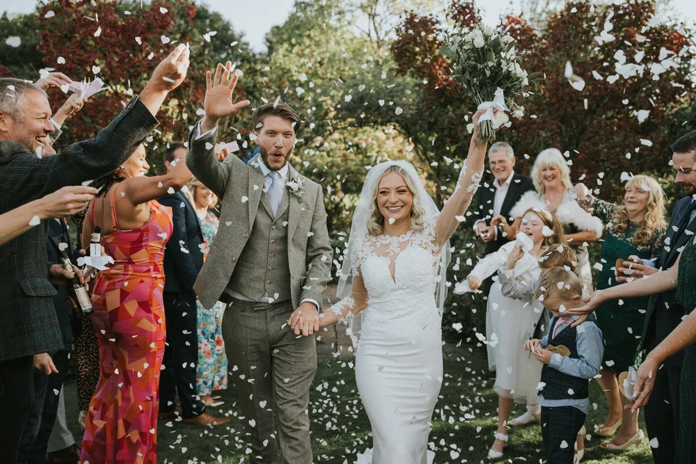 Debi and Darren wedding at Larchfield Estate