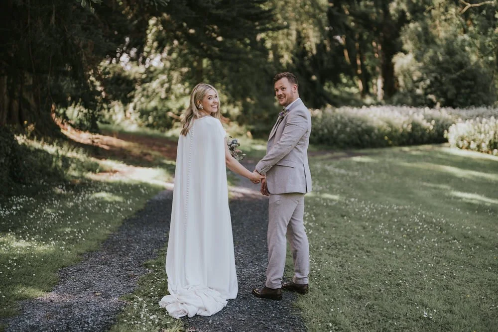Anna and Darren summer wedding at Larchfield Estate