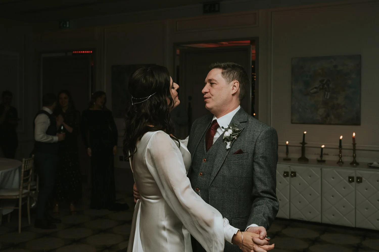 First dance at The Merchant Hotel, Belfast