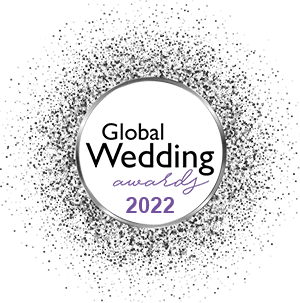 LUXlife Global Wedding Awards badge 2022