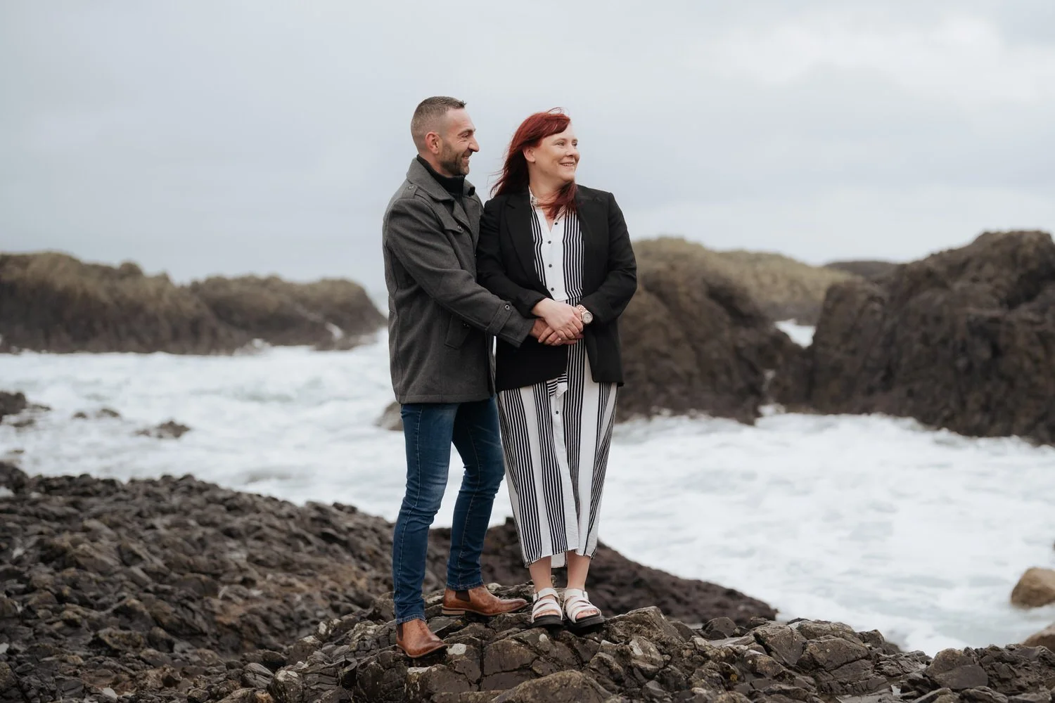 Wedding Proposal at Ballintoy Harbour 17