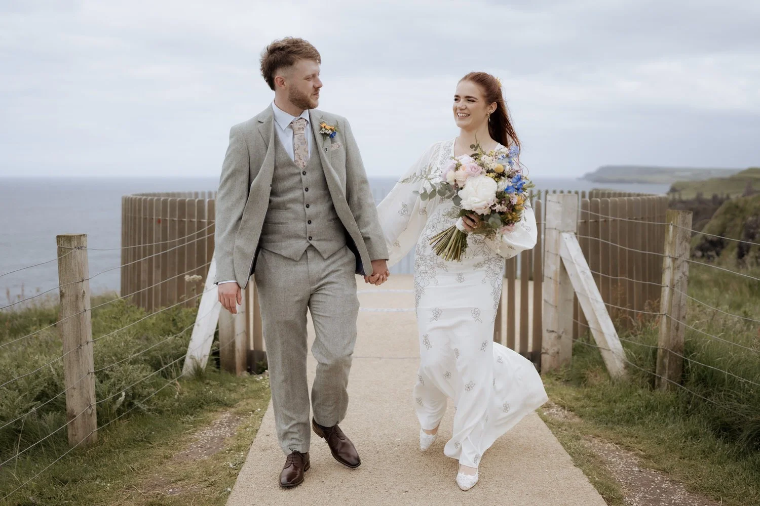 Dunluce Castle wedding 42