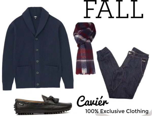 Sweater: $59; uniqlo.com Scarf: $53; houseoffraser.com Joggers: $120; cavierclothing.com Loafers: $180; cavierclothing.com