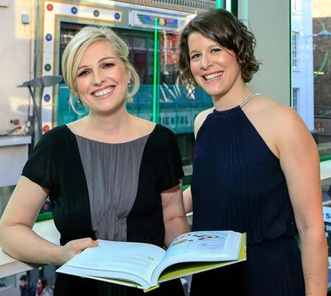 Domini Kemp and Patricia Daly at the launch of The Ketogenic Kitchen in BT2 Grafton Street. Photo: Conor O Mearain
