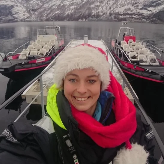 Feeling christmassy before a Winter FjordSafari in December