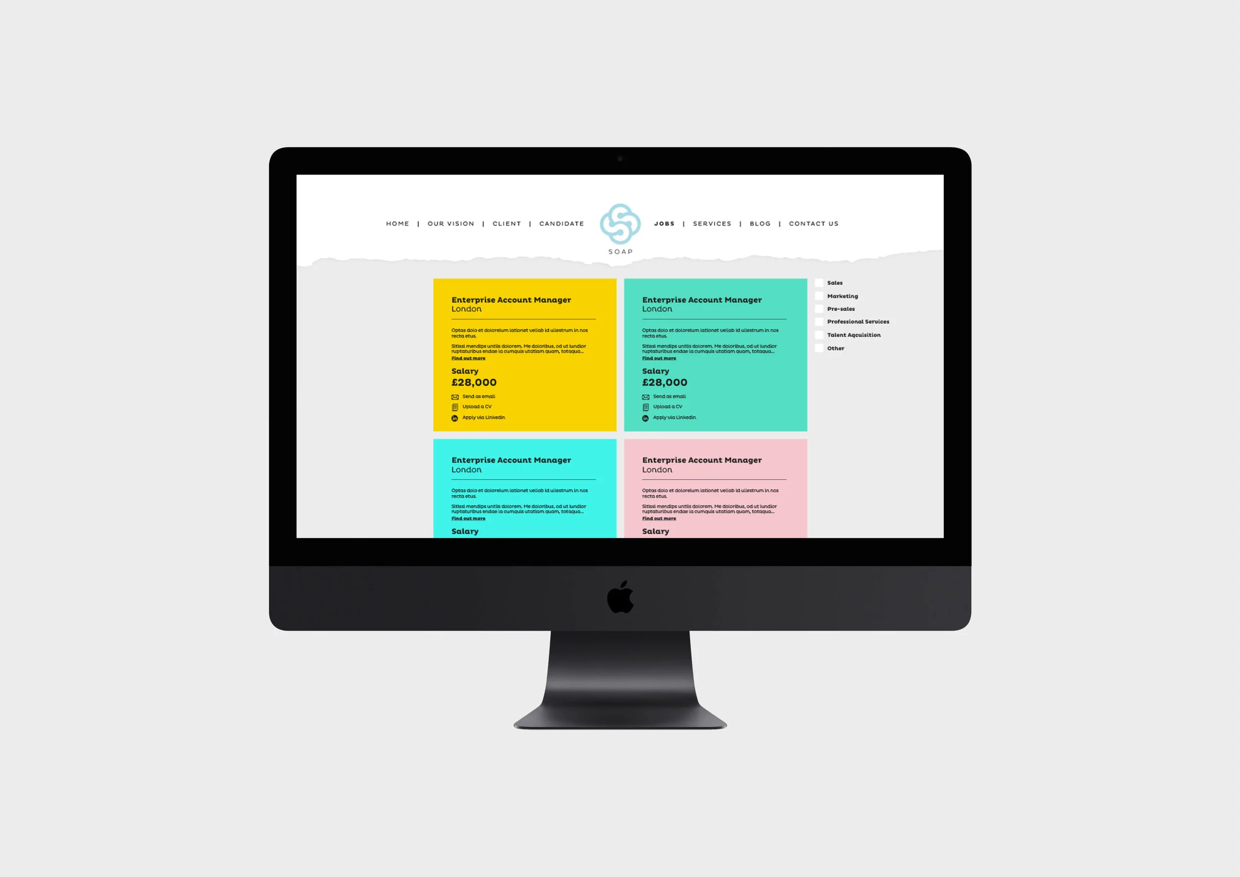 Not your average job board. Finding the perfect role has never felt so fun.