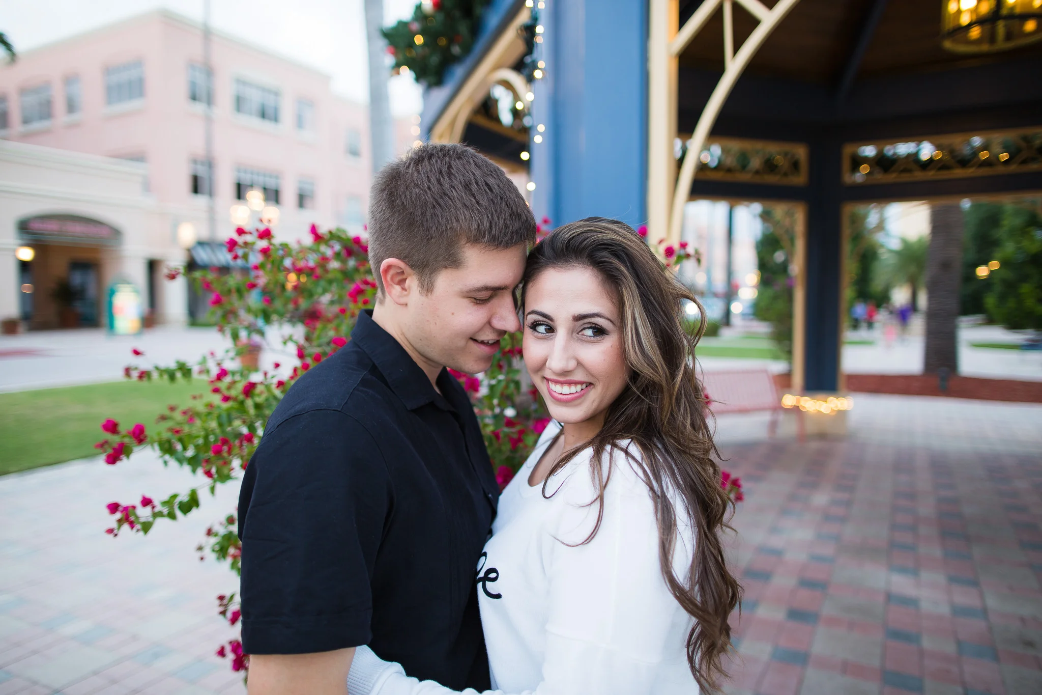 Mizner Park, Boca Raton - Engagement | Jenna + Jason
