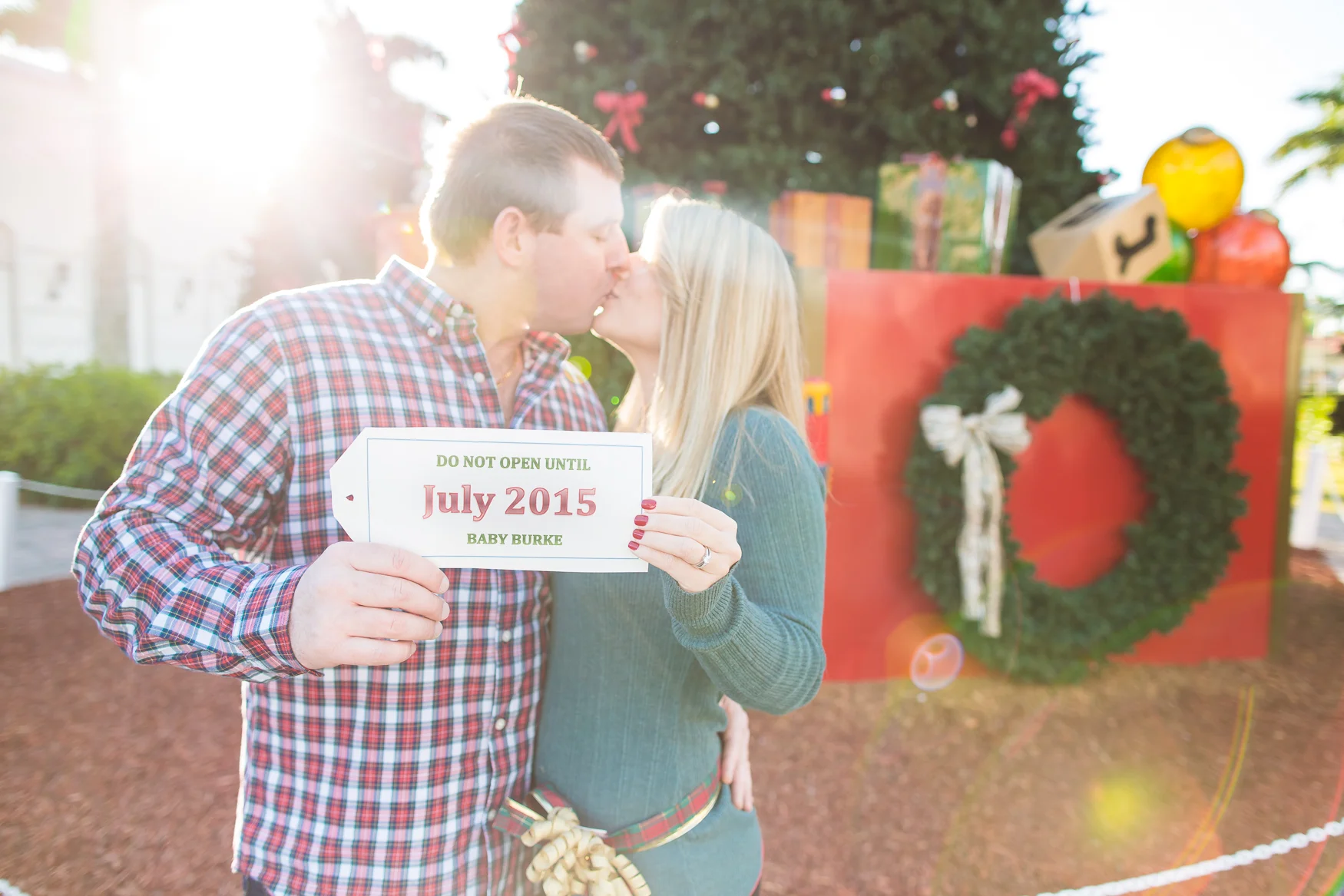 Baby Burke Announcement | Mizner Park - Boca Raton, Florida